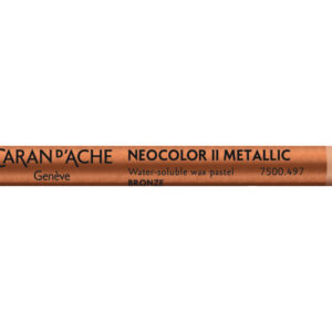 CARAN D'A Wachsmalkreide Neocolor II 7500.497  bronze