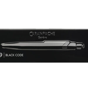 CARAN d'A Kugelschreiber 849 Black Code 849.496   schwarz, mit Metalletui