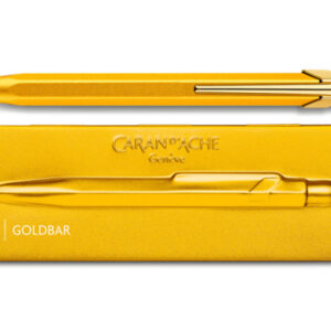 CARAN d'A Kugelschreiber 849 GoldBar 849.999   gold, mit Metalletui