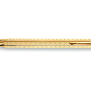 CARAN D'A Kugelschreiber 898.208   gold           Ecridor Chevron