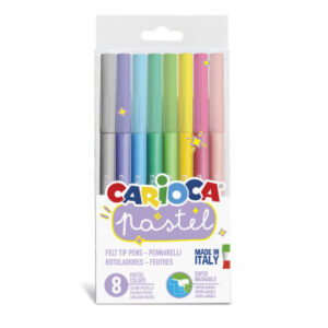 CARIOCA   Fasermaler Pastell 43032     ass. 8 Stück