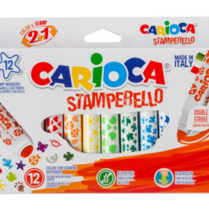 CARIOCA   Fasermaler Stamperello 3416      ass.                  12 Stück