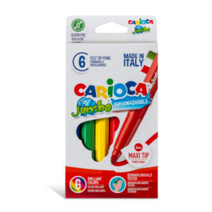 CARIOCA   Fasermaler Jumbo Box       6mm 40568     6 Stück