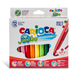 CARIOCA   Fasermaler Jumbo Box       6mm 40569     12 Stück