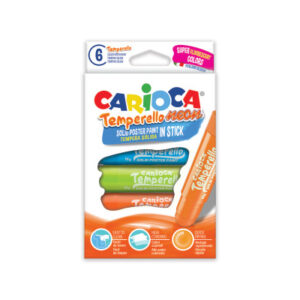 CARIOCA   Posterfarbe Temperello Neon 42675     6 Stück ass.