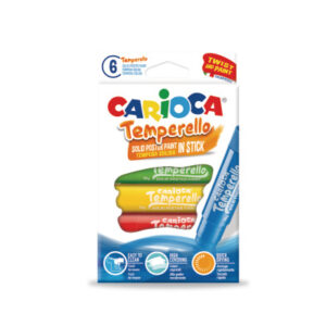 CARIOCA   Posterfarbe Temperello 42739     6 Stück ass.