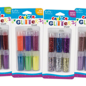 CARIOCA   Glitterstaub           Display 52017     8 Stück                    E-6