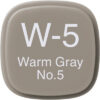 COPIC     Marker Classic 2007509   W-5 - Warm Grey No.5 – Bild 2