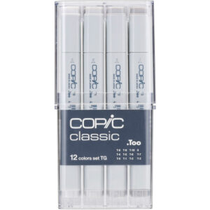 COPIC     Marker Classic 20075153  Grau-Set TG, 12 Stück