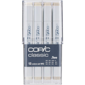 COPIC     Marker Classic 20075154  Grau-Set WG, 12 Stück
