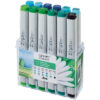 COPIC     Marker Classic 20075703  Umwelt-Farben, 12 Stück