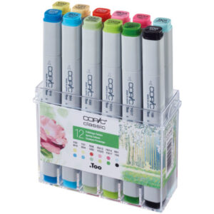 COPIC     Marker Classic 20075706  Frühlings-Farben, 12 Stück