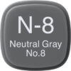 COPIC     Marker Classic 2007594   N-8 - Neutral Grey No.8 – Bild 2