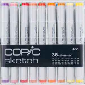 COPIC     Marker Sketch 21075158  Set, 36 Stück