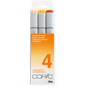 COPIC     Marker Sketch 21075654  Set Color Fusion 4, 3 Stück