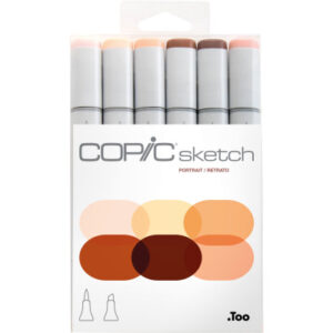 COPIC     Marker Sketch 21075666  Set Porträt, 6 Stück