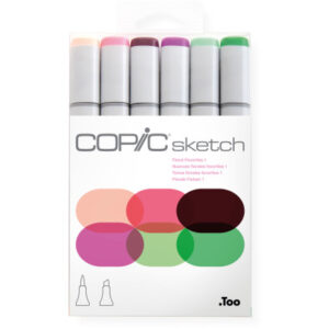 COPIC     Marker Sketch 21075668  Set Floral Favorite 1,6 Stück