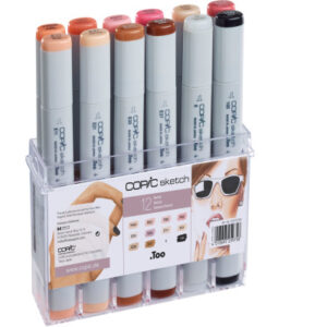 COPIC     Marker Sketch 21075705  Set Porträtfarben, 12 Stück