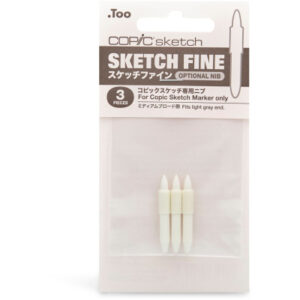 COPIC     Ersatzspitze Sketch 21075F    Fine, 3 Stück