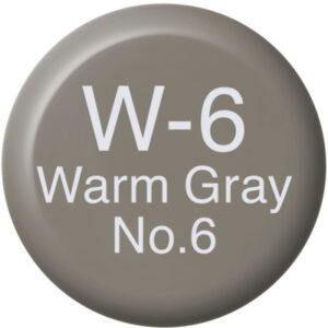 COPIC     Ink Refill 21076111  W-6 - Warm Grey No.6