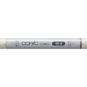 COPIC     Marker Ciao 22075108  W-0 - Warm Grey No.0