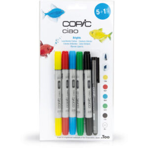 COPIC     Marker Ciao 22075550  5+1 Set Brights