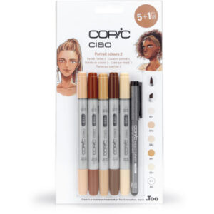 COPIC     Marker Ciao 22075553  5+1 Set Portrait colours 2