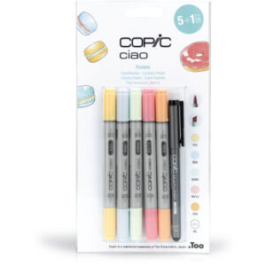 COPIC     Marker Ciao 22075555  5+1 Set Pastels