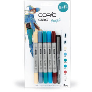 COPIC     Marker Ciao 22075557  5+1 Set Manga 2