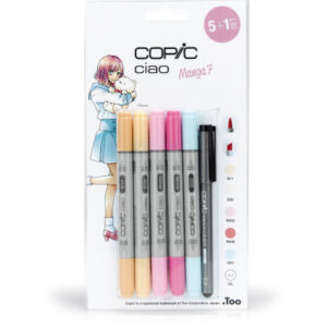 COPIC     Marker Ciao 22075564  5+1 Set Manga 7