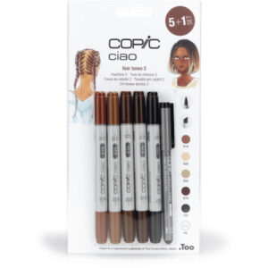 COPIC     Marker Ciao 22075573  5+1 Set Hair Tones 2