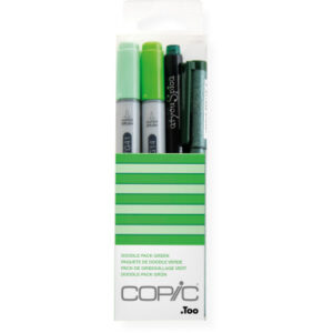 COPIC     Marker Ciao 22075644  Doodle pack Green, 4 Stück