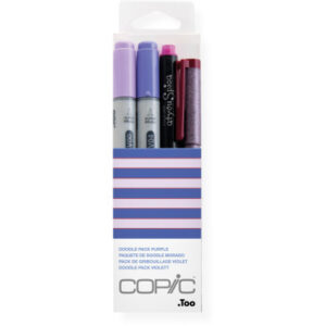 COPIC     Marker Ciao 22075646  Doodle pack Purple, 4 Stück