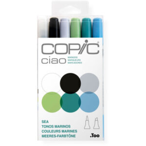 COPIC     Marker Ciao 22075669  6er Set Sea