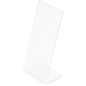 DEFLECTO  Tischaufsteller Classic Image 45201     DIN 100x210x68mm, hoch, schräg