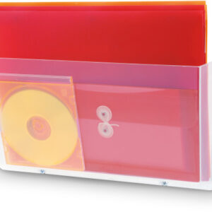 DEFLECTO  Wandprospekthalter DocuPocket 63201     A4, quer, bruchsicher