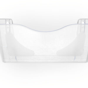 DEFLECTO  Wandprospekthalter DocuPocket CP074YTCR A4, quer