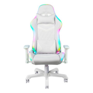 DELTACO   RGB LED Gaming Chair White GAM-080-W