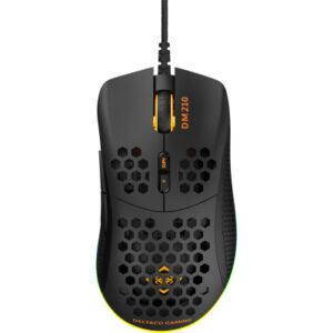 DELTACO   Lightweight Gaming Mouse,RGB GAM108    black, DM210