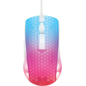 DELTACO   Ultralight Gaming Mouse, RGB GAM-144-W Semi-Transparent, WM87,White