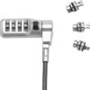 DICOTA    Universal Security Cable Lock D31713    black – Bild 2