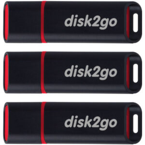 DISK2GO   USB-Stick passion 2.0      8GB 30006495  USB 2.0  3 Pack