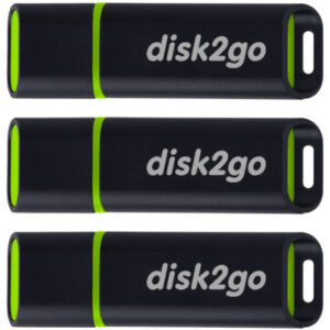 DISK2GO   USB-Stick passion 2.0     16GB 30006496  USB 2.0  3 Pack