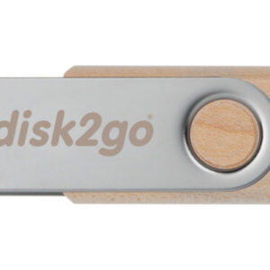 DISK2GO   USB-Stick wood             8GB 30006660  USB 2.0