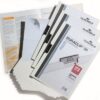 DURABLE   Bewerbungsmappe Duraclip 258602    weiss                  3 Stück – Bild 2