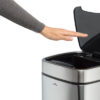DURABLE   Abfalleimer NO TOUCH      21lt 342223    touchless, Edelstahl – Bild 4