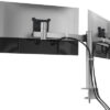 DURABLE   Monitor Halterung 508523    für 2 Monitore, Tischklemme – Bild 2