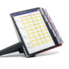 DURABLE   Displaysystem SHERPA Table 10 563200    rot/schwarz, 10 Sichttafeln A4 – Bild 2