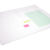 DURABLE   Schreibunterlage       65x50cm 711319    DURAGLAS           transparent – Bild 3