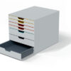 DURABLE   Box VARICOLOR 7 762727    weiss/mehrfarbig  7 Schubladen – Bild 2